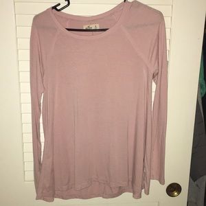 hollister soft long sleeve shirt